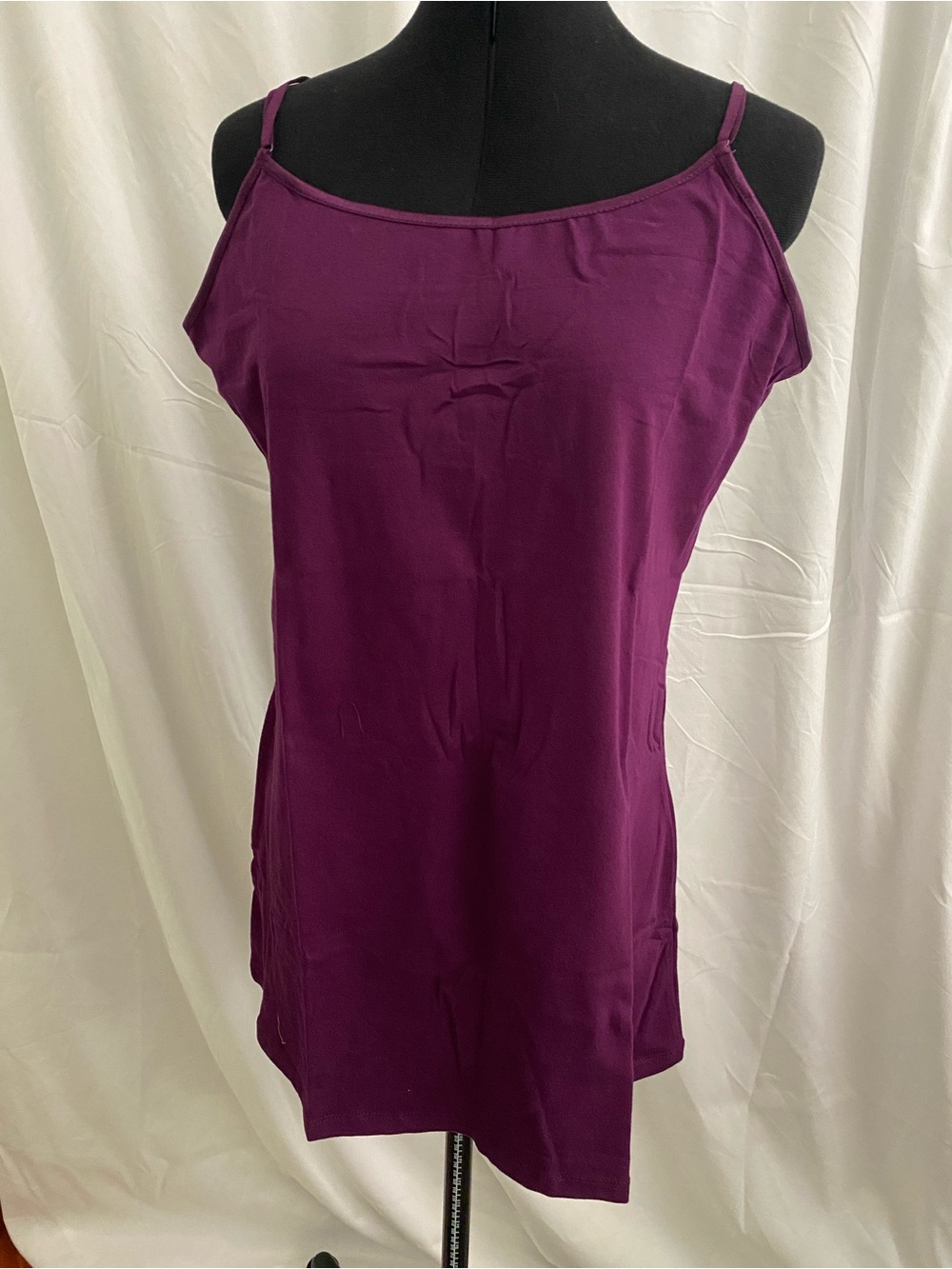 Ambiance Deep Plum Sleeveless Tunic